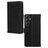 Mobilize Wallet Samsung Galaxy A14 Hoesje Echt Leer Bookcase Portemonnee - Zwart