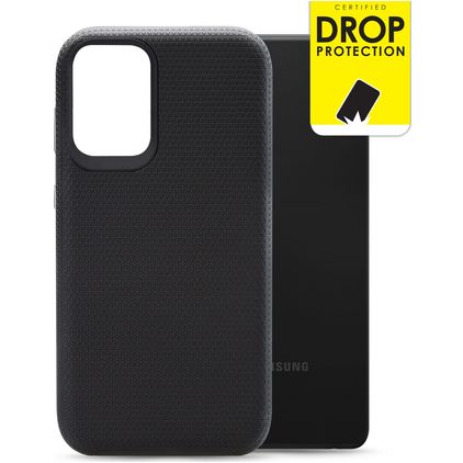 My Style Tough Samsung Galaxy A72 Hoesje Hardcase Backcover Shockproof - Zwart