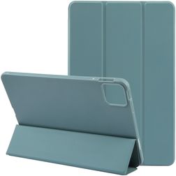 Mobigear Tri-Fold Gel iPad Pro 11 Inch (2025) Hoes TPU,Kunstleer Bookcase - Groen