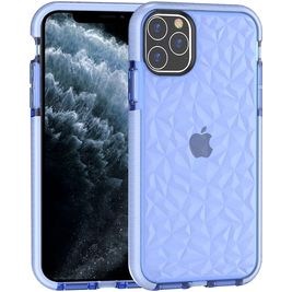 Mobigear Diamond iPhone 11 Pro Hoesje Hardcase Backcover - Blauw