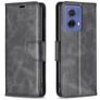 Mobigear Excellent Motorola Moto G85 Hoesje Bookcase Portemonnee - Zwart