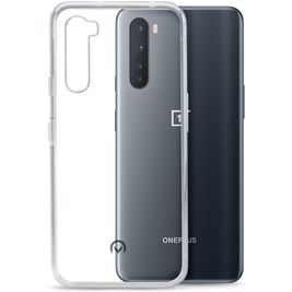 Mobilize Gelly Doorzichtig OnePlus Nord Hoesje Flexibel TPU Backcover - Transparant