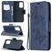 Mobigear Butterfly Samsung Galaxy A52 Hoesje Bookcase Portemonnee - Blauw