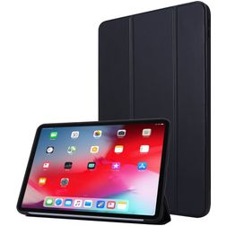 Mobigear Tri-Fold Gel iPad Pro 11 Inch (2020) Hoes TPU,Kunstleer Bookcase - Zwart