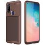 Mobigear Racing Samsung Galaxy M51 Hoesje Flexibel TPU Backcover - Bruin