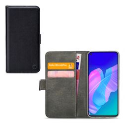 Mobilize Classic Gelly Wallet Huawei P40 Lite E Hoesje Bookcase Portemonnee - Zwart