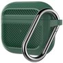 Mobigear Carbon Apple AirPods 3 Hoesje Flexibel Siliconen - Groen