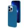 Mobiparts iPhone 13 Pro Siliconen Hoesje Backcover - Blueberry Blue