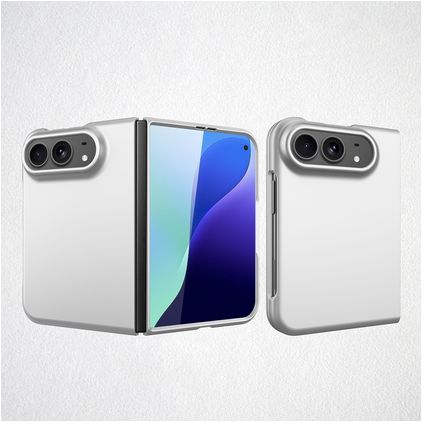 Mobigear Colors iPhone Duo Hoesje Hardcase Backcover - Zilver
