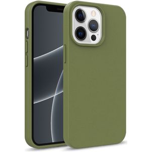 Mobigear Bio iPhone 14 Plus Hoesje Eco Friendly Backcover - Olive