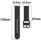 Mobigear Sport Buckle Siliconen Fitbit Versa Bandje Gespsluiting - Donkerblauw