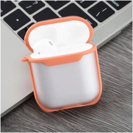 Mobigear Shockproof Apple AirPods 1 Shockproof Hardcase Hoesje - Oranje