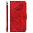 Mobigear Butterfly Samsung Galaxy S25 Ultra Hoesje Bookcase Portemonnee - Rood Mobigear Butterfly Samsung Galaxy S25 Ultra Hoesje Bookcase Portemonnee - Rood