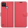 Mobigear Classic Realme C25Y Hoesje Bookcase Portemonnee - Rood