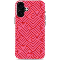 MIO iPhone 16 Plus MagSafe Hoesje Hardcase Backcover - Wild Hearts
