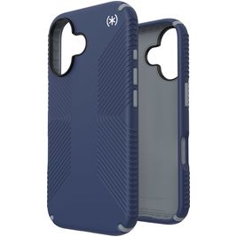 Speck Presidio2 Grip iPhone 16 Hoesje Hardcase Backcover Shockproof - Coastal Blue