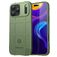 Mobigear Rugged Shield iPhone 18 Pro Max Hoesje Flexibel TPU Backcover Shockproof - Groen