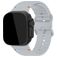 Mobilize Buckle Siliconen Apple Watch Bandje Gespsluiting - 49/46/45/44 mm - Grijs