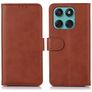 Mobigear Wallet Motorola Edge 60 Fusion Hoesje Bookcase Portemonnee - Bruin