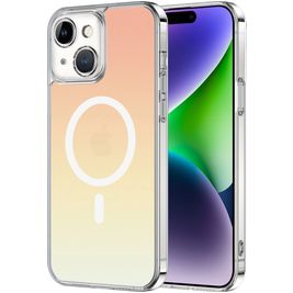 Valenta Rainbow iPhone 13 MagSafe Hoesje Hardcase Backcover