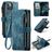 Caseme C30 iPhone 14 Plus Hoesje Bookcase Portemonnee - Blauw