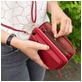 Antonio Fonzo Crossbody Telefoontasje - Small - Cherry Red