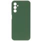 Mobiparts Samsung Galaxy A14 Siliconen Hoesje Backcover - Forest Green