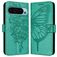 Mobigear Butterfly Google Pixel 9 Pro XL Hoesje Bookcase Portemonnee - Groen