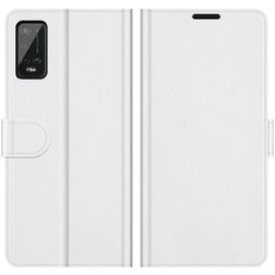 Mobigear Wallet Wiko Power U20 Hoesje Bookcase Portemonnee - Wit