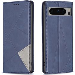 Mobigear Rhombus Slim Google Pixel 8 Pro Hoesje Bookcase - Blauw