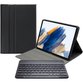 Mobilize Detachable Bluetooth Keyboard Samsung Galaxy Tab A8 10.5 (2021) Hoes QWERTY Bluetooth Toetsenbord Bookcase - Zwart