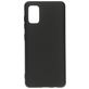 Mobiparts Samsung Galaxy A41 Siliconen Hoesje Backcover - Zwart