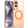 Mobigear Shockproof Samsung Galaxy S25 Edge MagSafe Hoesje Hardcase Backcover - Oranje