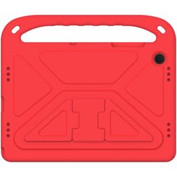 Mobigear AeroArmor Samsung Galaxy Tab A11 Plus Kinder Tablethoes met Handvat + Stylus Houder - Rood