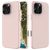 Mobigear Rubber Touch iPhone 16 Pro Max Siliconen Hoesje Backcover - Roze