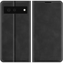 Mobigear Wallet Google Pixel 6 Hoesje Bookcase Portemonnee - Zwart