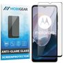 Mobigear Premium Motorola Moto E22i Glazen Screenprotector - Case Friendly - Zwart