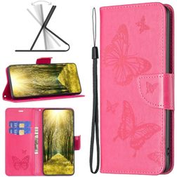 Mobigear Butterfly Nokia G21 Hoesje Bookcase Portemonnee - Magenta