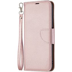 Mobigear Excellent POCO M3 Pro Hoesje Bookcase Portemonnee - Roségoud