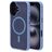 Mobiparts Hardcover iPhone 16 MagSafe Hoesje Hardcase Backcover - Satin Light Blue