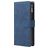 Mobigear Zipper Samsung Galaxy A71 Hoesje Bookcase Portemonnee - Blauw