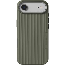 Nudient Bold iPhone Air MagSafe Hoesje Hardcase Backcover - Olive Green