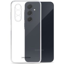 Mobilize Gelly Doorzichtig Samsung Galaxy A35 Hoesje Flexibel TPU Backcover - Transparant