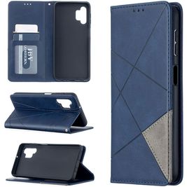 Mobigear Rhombus Slim Samsung Galaxy A32 5G Hoesje Bookcase - Blauw
