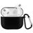 Mobigear Classic Apple AirPods 3 Hoesje Flexibel Siliconen - Zwart