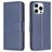 Mobigear Excellent iPhone 15 Pro Hoesje Bookcase Portemonnee - Blauw