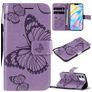 Mobigear Butterfly iPhone 12 Mini Hoesje Bookcase Portemonnee - Paars