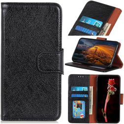 Mobigear Classy Nokia C21 Plus Hoesje Bookcase Portemonnee - Zwart