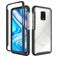 Mobigear Two-Layer Xiaomi Redmi Note 9 Pro Hoesje Hardcase Backcover Shockproof - Zwart