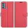 Mobigear Classic Motorola Moto G60 Hoesje Bookcase Portemonnee - Rood